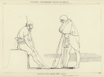 Ulysses Conversing with Eumaeus by John Flaxman